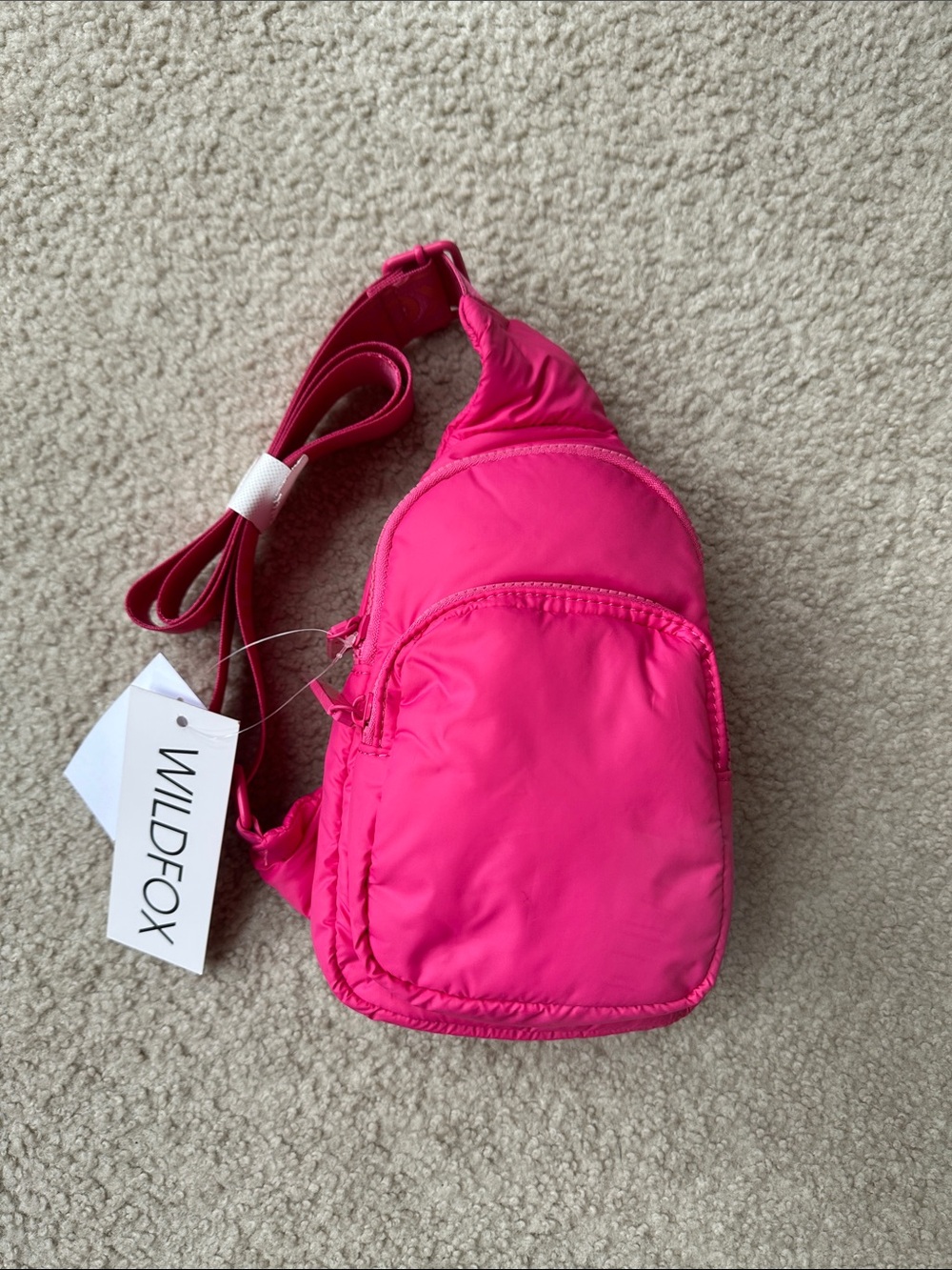 Wildfox Bright Pink Slingback Bag